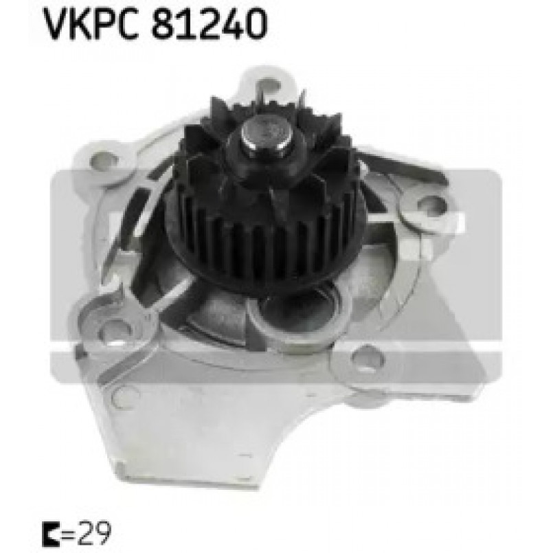 VKPC 81240 SKF - Насос охолоджуючої рідини